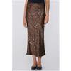 Tezenis Gonna In Raso Midi Donna Animalier