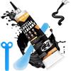 WEILAOK Colla per Carrozzeria, Sigillante Vetri Auto, Silicone Nero per Auto, Sigillante per Auto, Indurimento Rapido, Resistenza alle Alte Temperature per Carrozzeria e Parabrezza, 100 ml