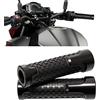 KEEPDSGN Manopole Moto Universale, 7/8 22mm-24mm manopole scooter Impugnatura Moto Antiscivolo Compatibile con Bici Sportive Street Bike Cruiser Scooter Dirt Bike.