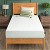 ZINUS Materasso singolo in memory foam, 90 x 190 cm, altezza 20 cm, rigidità media, supporto ortopedico con schiuma confortevole, tè verde, progettato secondo gli standard britannici