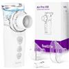 FEELLIFE Aerosol Portatile Silenzioso Typc-C Ricaricabile, Aerosol per Adulti e Bambini Velocità di Nebulizzazione Regolabile Meno Residui, Aerosol per Alleviare Tosse, Rinite e Sintomi Respiratori