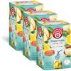 Pompadour, Tisana Fredda Vitalità, 54 Filtri (3 Confezioni da 18 Filtri), con Mela e Limone, Energizzante e Dissetante, Senza Lattosio, Glutine e Allergeni