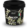 Bembo Qualità d'Autore Salvia Siciliana 50 g - Foglie intere di Salvia Italiana Essiccata al Sole di Sicilia - Ottima per Salse e Sughi, Soffritti o abbinate a Carni Bianche e Legumi.
