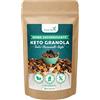 Simply Keto Muesli croccante Caramello Salato - Muesli a basso contenuto di carboidrati senza zucchero - Delizioso Keto Muesli per una colazione perfetta - Senza soia, lattosio e glutine - 500g