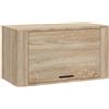 prissent Scarpiera da Ingresso Organizzatore Scarpiera a Muro Mobile per Calzature per Soggiorno Camera da Letto o Corridoio Arredo Versatile Design Salvaspazio Rovere Sonoma 70x35x38 cm