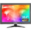 Suprlipy 10 pollici FHD Small IPS Monitor LCD Display 1920 x 1200 60 Hz 16:10 con ingresso BNC VGA AV Altoparlante incorporato per telecamera di sicurezza CCTV DVR PC STB console di gioco