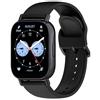 GIOPUEY Cinturini Compatibile con Xiaomi Redmi Watch 5 Lite/Active, Morbido Silicone Cinturino [Resistente all'Usura] [Traspirante] - Black