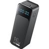Dpdenoy Power Bank, 27000mAh Powerbank 140W USB C Ingresso & Uscita per Laptop Tablet Telefono, Caricatore Esterno con 3W Torcia per Book Pro, Phone 12, 13, 15, Galaxy S23, Pad Air e altro