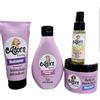 Generico Almaprof shop ADORN set COMPLETE capelli LISCI SHAMPOO GLOSSY LISCI + BALSAMO NUTRIENTE+ MASCHERA RISTRUTTURANTE +CRISTALLI LIQUIDI per un liscio perfetto anti crespo