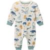 People Wear Organic Tutina intera in cotone bio Savana - col. bianco fantasia