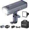 NEEWER Q3 Flash 200W 2,4G TTL (Versione 2) 1/8000s HSS GN58 Strobo Portatile Monoluce con Softbox Diffusore, 3200mAh Batteria a Litio, 500 Lampi a Potenza Piena, Ricarica 0,01-1,8s