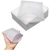 QUUPY 100 sacchetti in schiuma bianca, per il trasporto, materiale di imballaggio, perfetti per oggetti fragili, parti metalliche, oggetti da collezione, prodotti in plastica