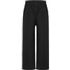 Alvivi Pantaloni Casual Bambini Ragazzi Tinta Unita Pantaloni a Zampa Dritta Pantaloni Uniforme Scolastica Vita Media Elastico Vacanza Fotografia Nero 12-13 Anni