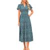 Cocila Lightning Deals Abito Estivo Donna Cotone Vestiti Donna Mare Estivi Vestiti da Sera Rosso Abito Lungo Donna Spacco Abbigliamento Etnico Donna Vestiti Colorati Donna My Recent Orders