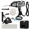 JAOGAUS Saldatore Elettrico, Saldatrice Portatile con Pinza per Elettrodi di Saldatura, Adatta per Elettrodi di Saldatura da 1,6-3,2 mm, Saldatrice ad Arco con Stick Inverter IGBT, Display Digitale LCD
