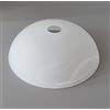 Lhh Paralume di Ricambio per Lampada da Tavolo, Lampada da Terra, Sospensione, Lampadario, Vetro di Ricambio, Mikado E27, 30 Cm, Bianco Albaster