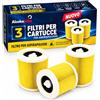 AlaskaPrint 3x Cartuccia Filtro Aspirapolvere compatibile per Kärcher WD3 Premium WD2 WD3 WD3 MV3 WD3P Il kit di estensione sostituisce 6.414-552.0, 6.414-772.0, .414-547.0
