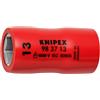 KNIPEX Tools 983713 - Bussola esagonale, 3/8, 13 mm, isolata 1000 V