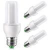Elrigs E27 Lampadine LED, 7W equivalenti a 60 W, Bianco Freddo(6000K) 1100lm, Confezione da 4