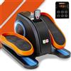 Bonplus BP | Mini ellittica elettrica bidirezionale |Pedana motoria | esercizi di gambe | Telecomando | Display velocità e calorie | 3 programmi automatici | 60 W