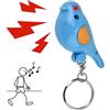 Dioche Key Finder Trova Chiavi Senza Fili Cercatore Chiave Wireless Cerca Telefono Con Luce LED Portachiavi Ritrova Tutto Localizzatore Anti-lost Whistle Key Finder Trova Chiavi Localizzatore(Blu)