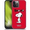 Head Case Designs Licenza Ufficiale Peanuts Snoopy Personaggi Custodia Cover Dura per Parte Posteriore Compatibile con Apple iPhone 14 PRO Max