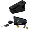tooefft Piastra di scarica laterale maschile sport di scarica femminile per Mate Engwe batteria e-bike DCH-009 batteria connettore a 5 pin bordo tappo della batteria coperchio superiore (009 coperchio