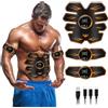 YOUKK Elettrostimolatore per Addominali EMS Stimolatore Addominale, USB Ricaricabile, 8 modalità e 18 Livelli di Intensità, Elettrostimolatore Muscolare Professionale per Braccio/Gambe/Glutei