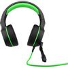 HP Pavilion Gaming 400 headset Stereofonico Padiglione auricolare Nero, Verde