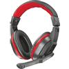 Trust 21953 cuffia e auricolare Cablato A Padiglione Giocare Nero, Rosso