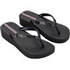 Ipanema Mesh X Plat Fem, Infradito Donna, Nero, 41/42 EU