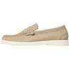 Tommy Hilfiger Uomo Mocassini Nubuck in Pelle, Beige (Beige), 43