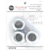 Dritz 1 Curtain Grommets, Nickel Occhielli per Tende, Diametro Interno 2,5 cm, in plastica, Confezione da 8, Argento Spazzolato, Metallo, Nichel, 8 unità