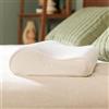 TEMPUR-PEDIC TEMPUR-Ergo - Cuscino cervicale rigido, profilo medio, colore: bianco