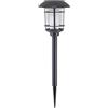 BEPER P207ILO100 Lampada solare con effetto fiamma, picchetto per fissare al terreno, protezione all'acqua IP44, h 43cm