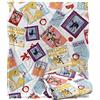 LOGOVISION The Wizard Of Oz All Over Character Print 1 Coperta super morbida al tatto setoso - 152 x 127 cm