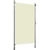 vidaXL Tenda a Rullo per Esterni 120x270 cm Crema