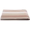 HomeLife Copriletto Singolo Primaverile Estivo a Righe [180X260] Made In Italy | Coperta Letto Singola Cotone Jacquard Rigata | Lenzuolo Copriletto Singolo Leggero | 1 P, Beige