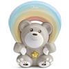 Chicco Rainbow Bear Proiettore Musicale, Luce Notturna Bambini e Neonati, Orsetto con Musica Rilassante e Proiezione Arcobaleno a Larghezza e Direzione Regolabile - Giochi Neonati 0+ Mesi