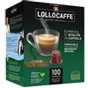 Generico 300 Capsule LOLLO CAFFE compatibile con NESPRESSO miscela ARGENTO - Capsule per Macchine Espresso sistema Nespresso - Cartone con Concorso Premi -