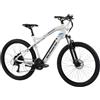 F.lli Schiano Braver, Bici Elettrica Mountain Bike 27.5 Inches per Adulti, 36V 11.6Ah Batteria Rimovibile, Motore 250W 50Nm, MTB Ebike, Bianco