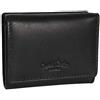 Gusti Leder studio August portamonete portafoglio banconote monete carte vintage vera pelle festa disco unisex retrò nero 2A121-33-2