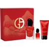 CONFEZIONI REGALO Giorgio Armani Cofanetto SÌ Passione Eau de Parfum 50ml con Latte Corpo 50ml e Miniatura 7ml