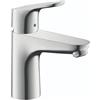 Hansgrohe 4371000 Focus E 100 - Miscelatore monoforo, Finitura cromata, 2.75 x 7.48 x 21.46 inches