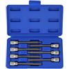 Neiko 10080A - Set di 7 bussole Torx a stella con attacco da 3/8, lunghezza 7,6 cm, da T10 a T40