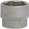 KS Tools 911.1225-E - Chiave a bussola F6 1/2 25 mm, cromo satinato, su supporto