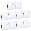 Molabel Etichette - 10 Rotoli per Dymo S0722430 99014 101 x 54mm - Compatibili con le Stampanti Dymo LabelWriter 450-220 Etichette per Rotolo