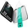 ESR 2 Pezzi Pellicola Protettiva per iPad Air 11 Pollici M4/M3/M2 (2026/2025/2024), Vetro Temperato 9H, Supporto UltraFit, Supporto per Apple Pencil, Resistente ai Graffi, Chiarezza HD, Senza Bolle