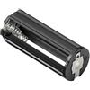 CABLEPELADO CABLEPLING Portabatteria cilindrico | Supporto per batteria AAA | Connessione tramite saldatura | Tensione totale: 4,5 V (1,5 V per batteria) | Per 3 batterie FR03, HR03, LR03