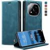 KZB Cover Libro per Xiaomi Redmi Note 14 Pro 5G, Portafoglio Magnetica